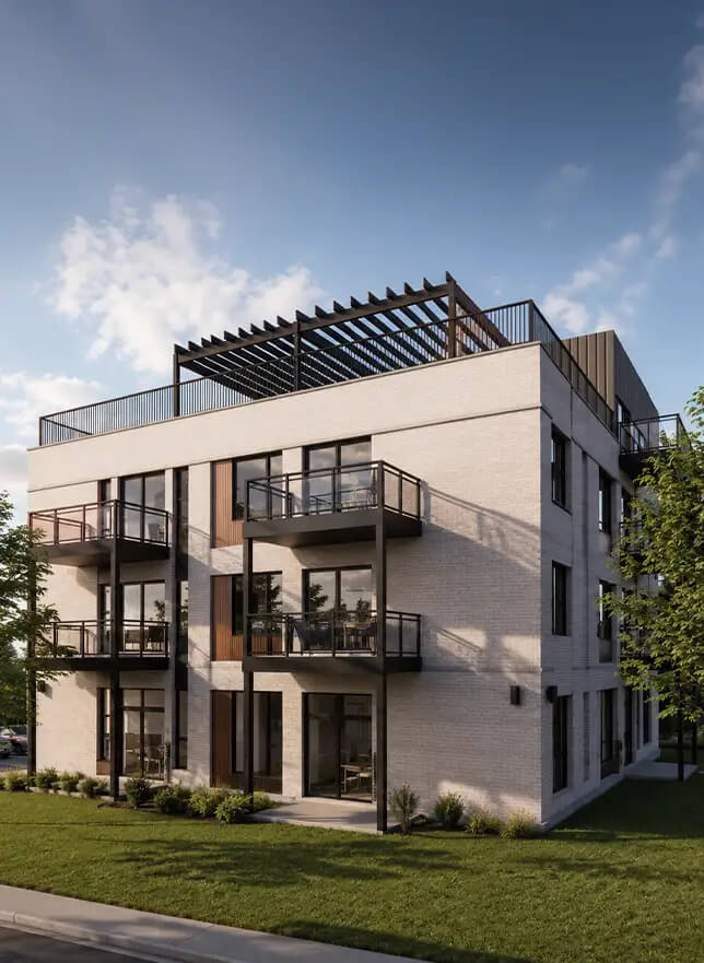 Bâtiment commerciale Groupe Fortin